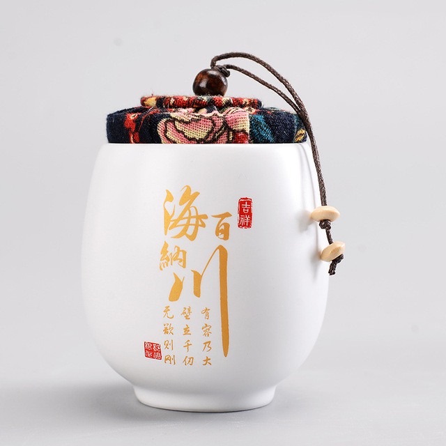 Mini ceramiczny słoik podróży zielona herbata Pu'er - Wianko - 17