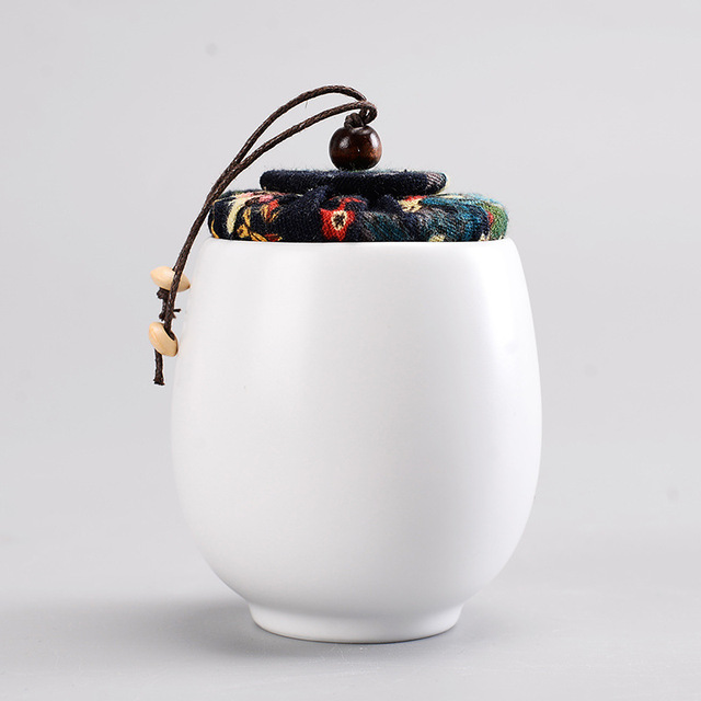 Mini ceramiczny słoik podróży zielona herbata Pu'er - Wianko - 24