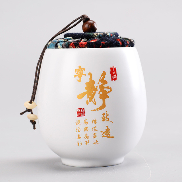 Mini ceramiczny słoik podróży zielona herbata Pu'er - Wianko - 20