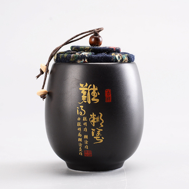 Mini ceramiczny słoik podróży zielona herbata Pu'er - Wianko - 42