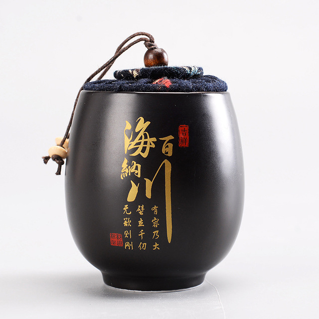 Mini ceramiczny słoik podróży zielona herbata Pu'er - Wianko - 40