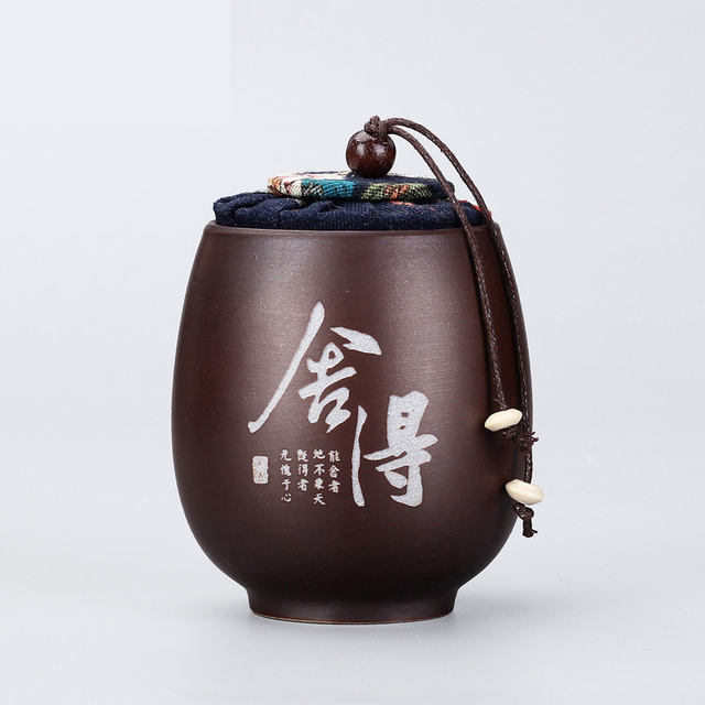 Mini ceramiczny słoik podróży zielona herbata Pu'er - Wianko - 7