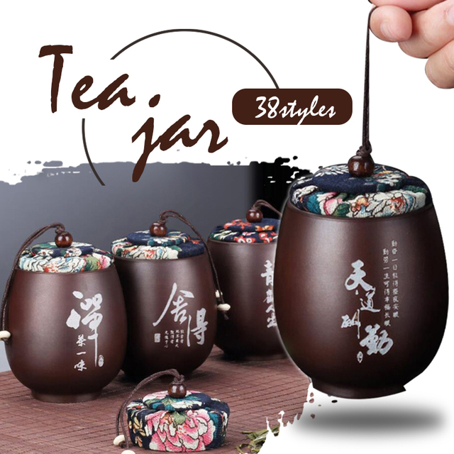 Mini ceramiczny słoik podróży zielona herbata Pu'er - Wianko - 25