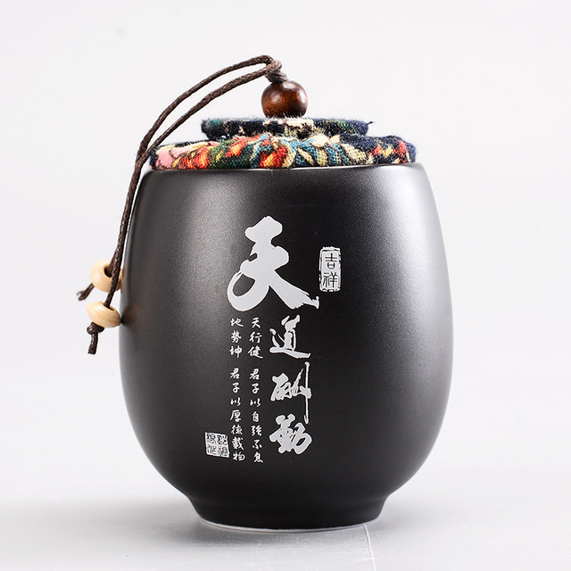 Mini ceramiczny słoik podróży zielona herbata Pu'er - Wianko - 46