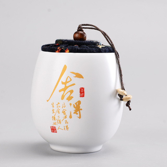 Mini ceramiczny słoik podróży zielona herbata Pu'er - Wianko - 22