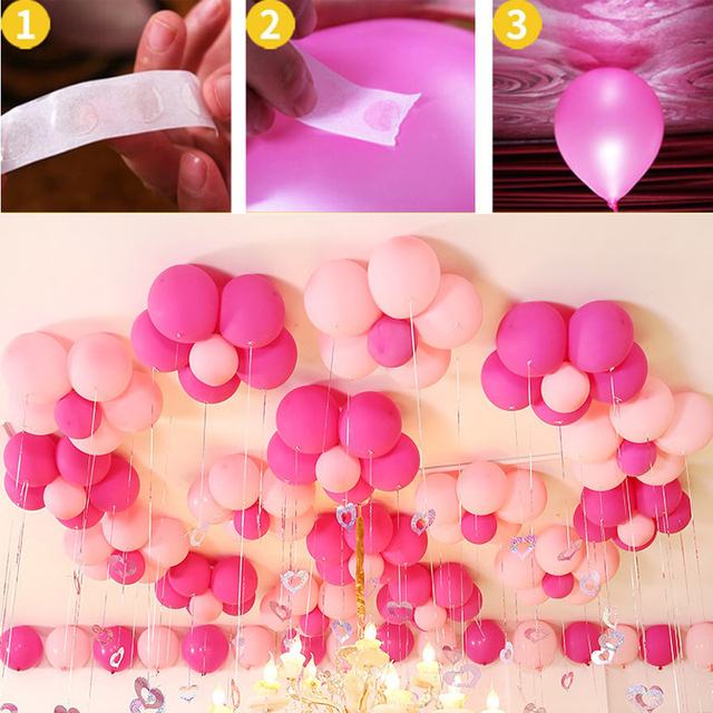 Zestaw dekoracji balonowych na imprezę, urodziny, ślub i Baby Shower - ozdobne balony Garland, tło dekoracyjne - Wianko - 9