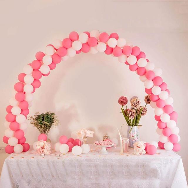 Zestaw dekoracji balonowych na imprezę, urodziny, ślub i Baby Shower - ozdobne balony Garland, tło dekoracyjne - Wianko - 6