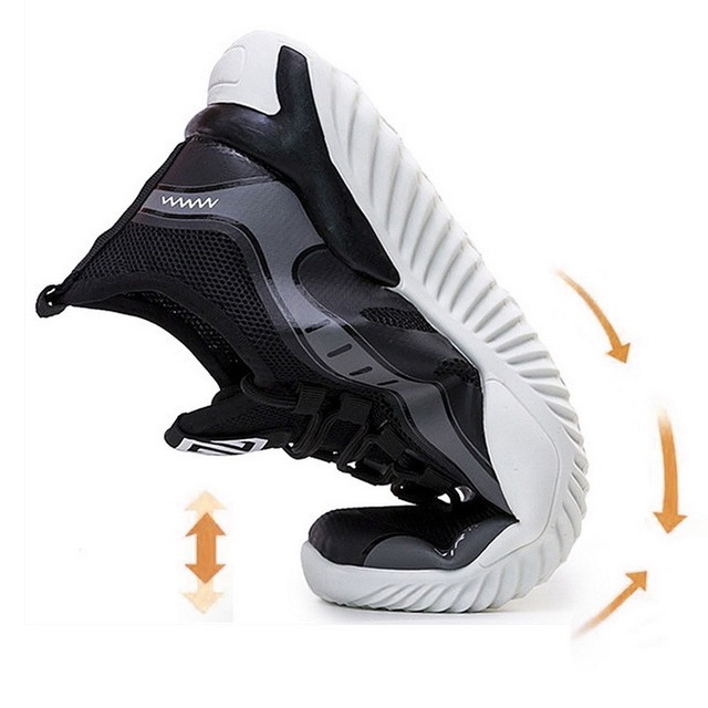 Męskie buty z gumową podeszwą, tenisówki zwiększające siatkę oddychającą, wulkanizowane buty z grubą podeszwą, sznurowane, damskie, platforma - 2021 - Wianko - 31