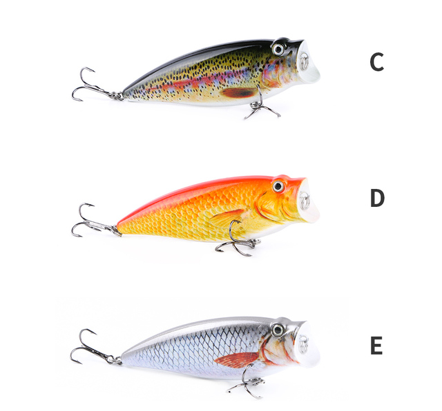 Przynęty Angryfish: 2 sztuki 95mm 18.5g realistyczne sztuczne przynęty w 5 kolorach z haczykami HF-005 - Wianko - 7