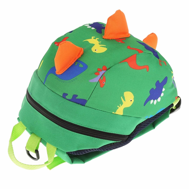 Bezpieczne szelki Cartoon Dinosaur dla dzieci - wytrzymałe i wygodne plecaczki zabezpieczające przed zgubieniem - Wianko - 3