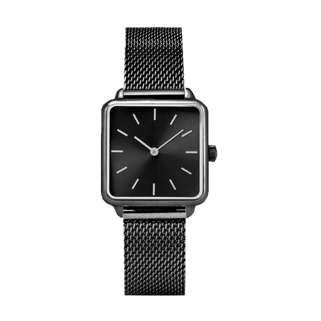 Luksusowy zegarek damski 2020 z prostym designem - stalowa bransoletka, mechanizm kwarcowy - Wianko - 8