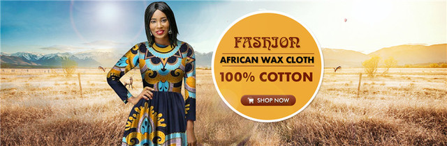 Zestaw 3-sztukowych tkanin z koronką afrykańską z nadrukiem - wysoka jakość, 100% bawełna - 2 + 5 + 2 metry - dla sukienek (L99182) - Wianko - 2