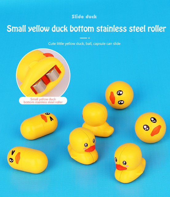 Zabawki do kąpieli dla niemowląt - żółte kaczki ślizgacze elektryczne z oświetleniem Rainbow Shower Pipeline - zestaw edukacyjny do zabawy w wodzie dla dzieci - Wianko - 12