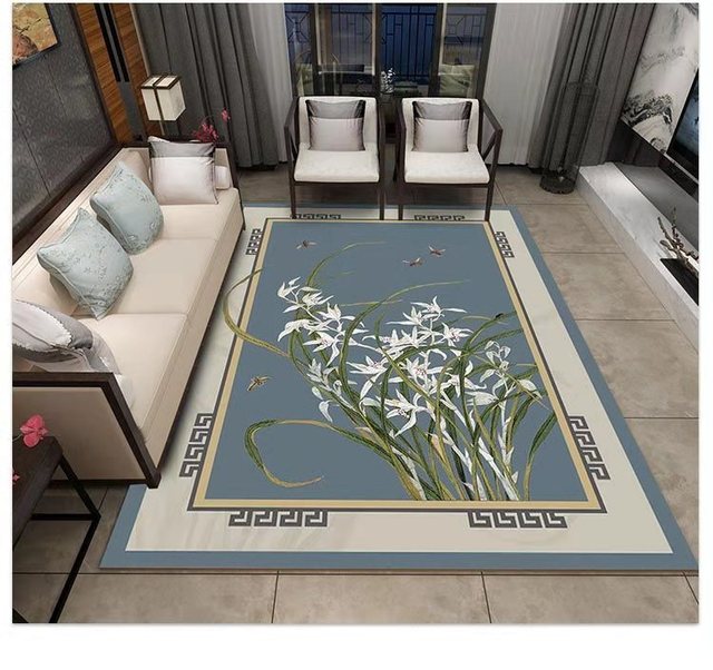 Klasyczne dywaniki do salonu - mata antypoślizgowa, doskonałe na wystrój pokoju, dla dzieci i w sypialni - luksusowy dywan - Wianko - 21