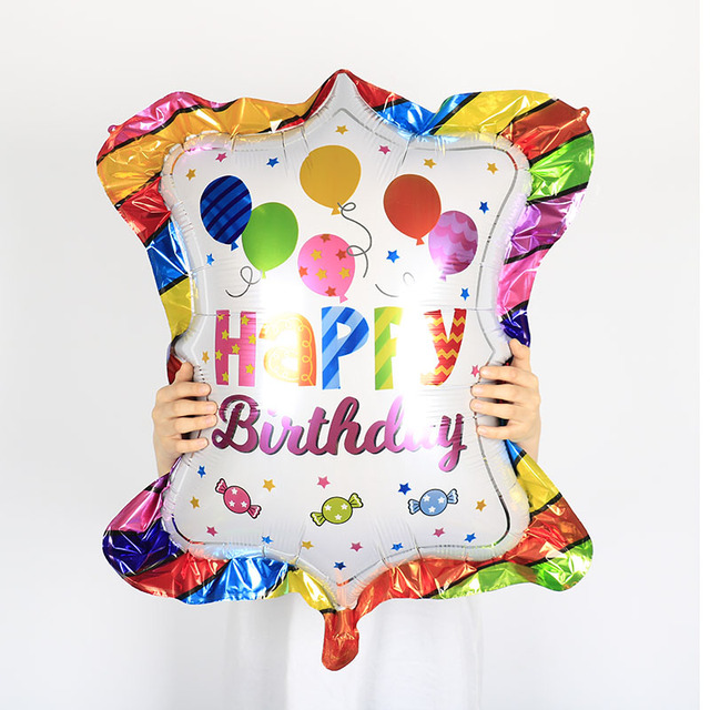 Duża świeca z nadmuchiwanych balonów foliowych jako dekoracja urodzinowa dla dzieci - Globos - Wianko - 11