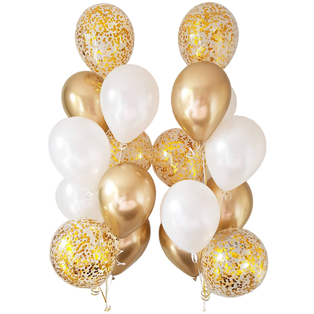 Partia 100 białych lateksowych balonów dekoracyjnych na ślub i urodziny, rozmiar 10 Cal, 1.5g - Wianko - 5