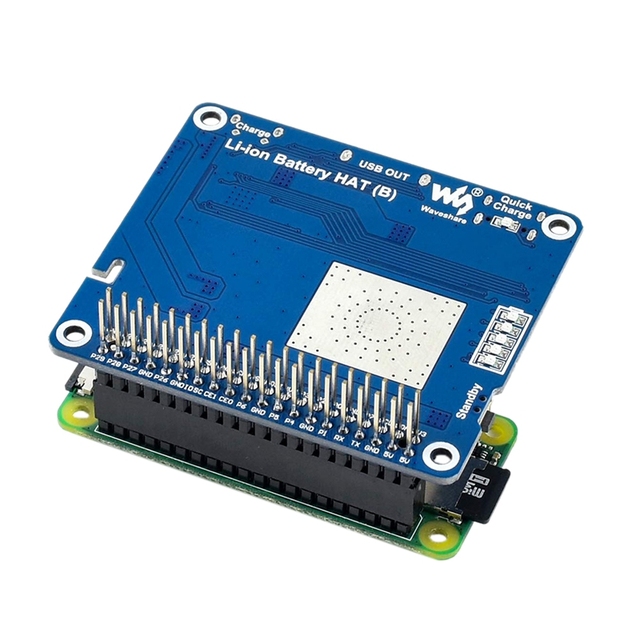 Akumulator litowo-polimerowy Waveshare 3000mAh do Raspberry Pi zintegrowany z układem SW6106 - Wianko - 8