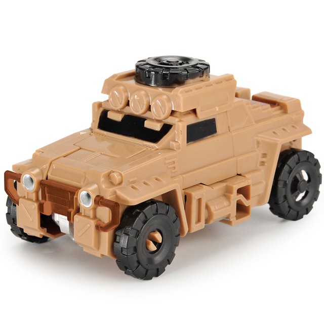 Nowe zabawki dla chłopca: Mini samochód Robot - edukacyjna figurka plastikowa, model do deformacji» - Wianko - 24