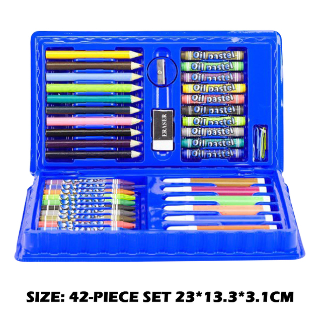 Zestaw Kolorowych Ołówków Kid Draw - 208, 150, 42 sztuki - Wianko - 17