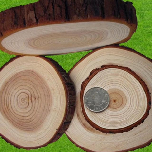 Tarcza do cięcia drewna 3-14 cm - koło drewniane do rzemiosła i dekoracji Boże Narodzenie - Wianko - 5
