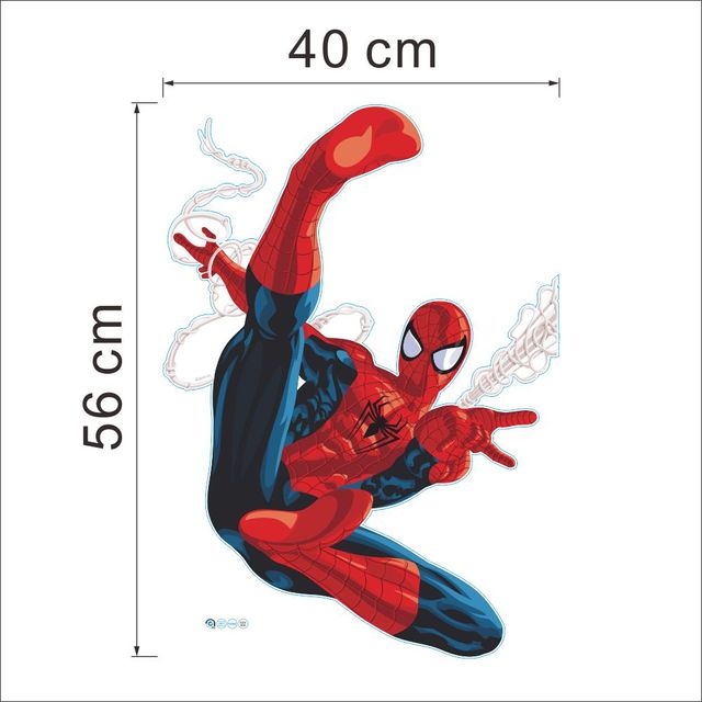 Superbohaterowie Spiderman - 3D naklejki ścienne do dekoracji pokoju dziecięcego i sypialni - Wianko - 13