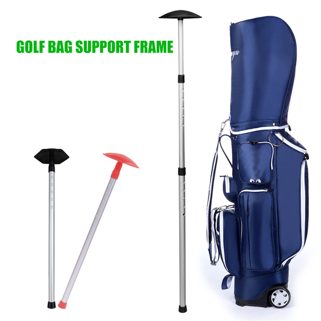 Torba podróżna do golfa z regulowanym stalowym uchwytem i wsparciem dla kija rod - Wianko - 4