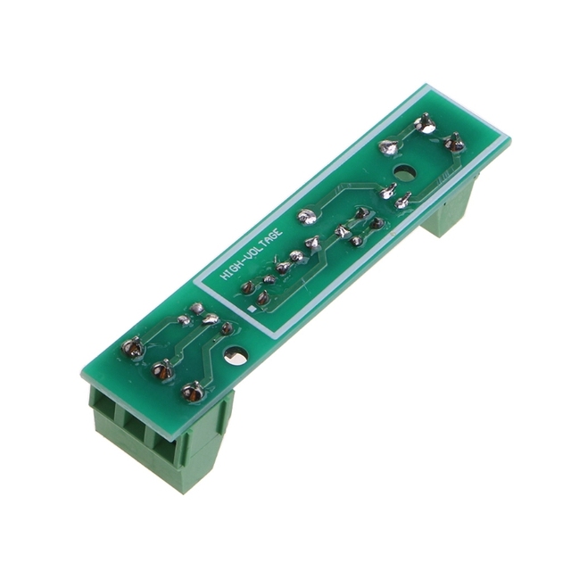 Płyta modułu izolacji transoptorowej 1 kanałowa AC 220V, kompatybilna z PLC, mikrokontroler 1-drożny, 3-5V - Wianko - 3
