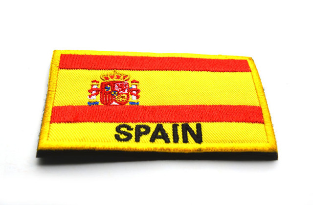 Hiszpańska Flaga Hiszpanii - Patch Łatka Taktyczna SWAT + Hook & Loop - Produkt Militarny - Wianko - 2