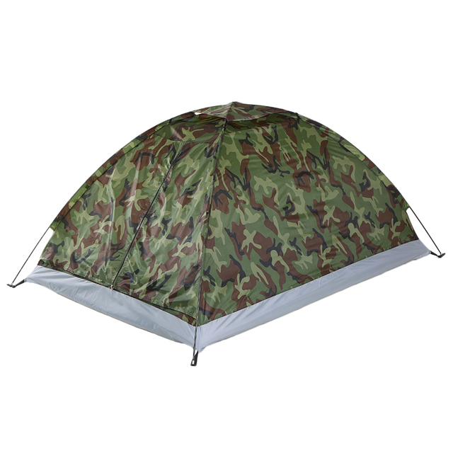 Namiot TOMSHOO Ultralight 2-osobowy, jednowarstwowy, wodoodporny (PU1000mm) z torbą - idealny na piesze wycieczki i podróże - Wianko - 11