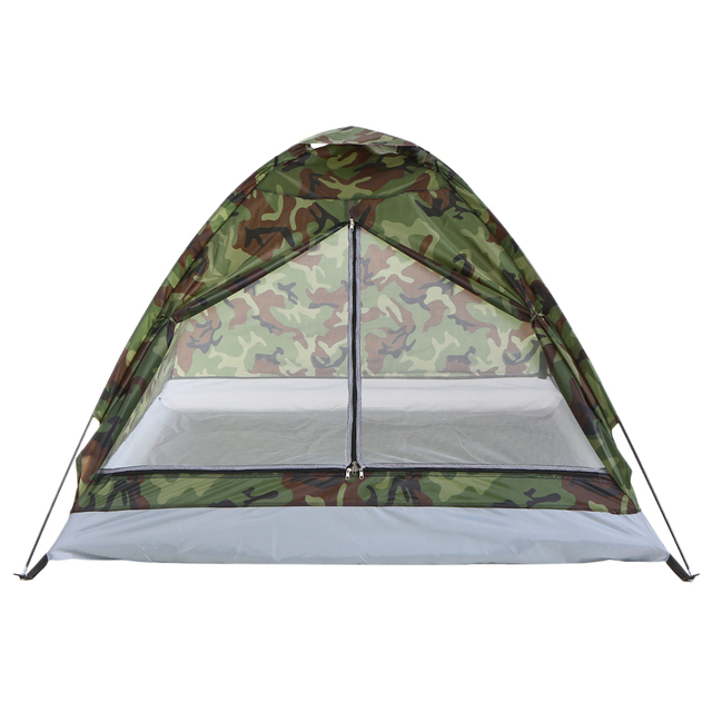 Namiot TOMSHOO Ultralight 2-osobowy, jednowarstwowy, wodoodporny (PU1000mm) z torbą - idealny na piesze wycieczki i podróże - Wianko - 3