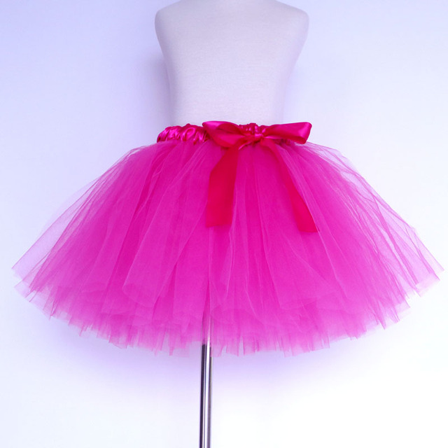 2020 Nowa Różowo-granatowa Spódnica Tutu Dla Dziewczynki - Kostium dla Dzieci Suknia Balowa Party Taniec Ślub - Wianko - 6