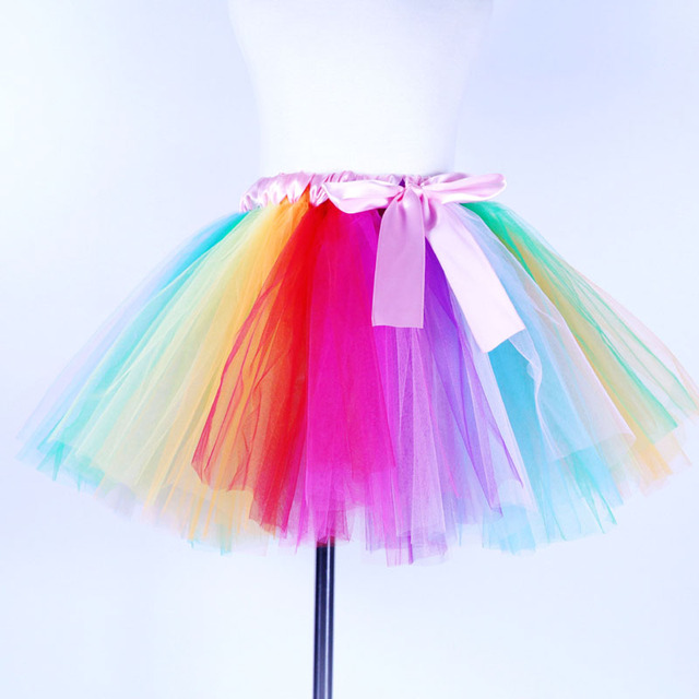 2020 Nowa Różowo-granatowa Spódnica Tutu Dla Dziewczynki - Kostium dla Dzieci Suknia Balowa Party Taniec Ślub - Wianko - 10