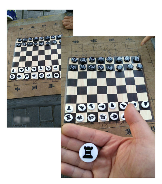 Zestaw szachów magnetycznych EVA - solidne plastikowe szachy przenośne z płytą ścienną - Wianko - 9