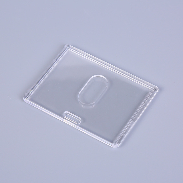 Etui na kartę akrylową z transparentną pokrywą - 1 szt - Wianko - 4