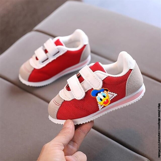 Trampki dziecięce dla chłopców Maluch niemowlę buty Mickey - oddychające, kaczki - Wianko - 8