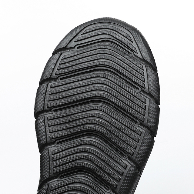 Wodoodporne męskie trampki skórzane obuwie sznurowane trenerzy lekkie buty do chodzenia rozmiar 39-48 - Wianko - 6