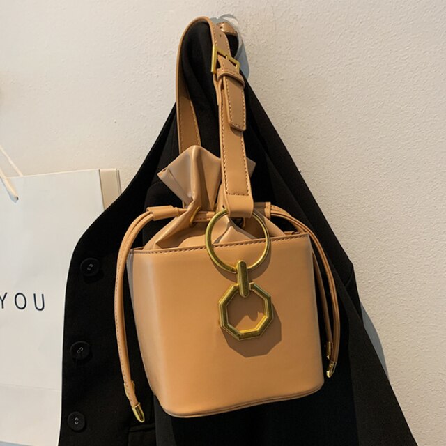 Mini torba na ramię projektanta z sznurkiem, mała i kwadratowa - Wianko - 9