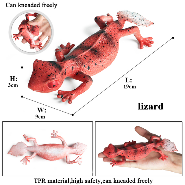 Figurka miękkiego modelu dzikiego zwierzęcia Oenux - Centipede Mouse Lizard - Ocean Squid Crab  antystresowa - Wianko - 12