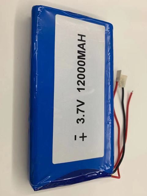 Nowa stopa bateria litowo-jonowa 3.7V 12000mAh 1868125 LED solar domofon - Wianko - 6