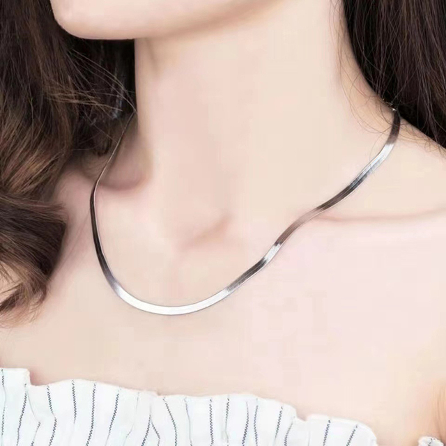 Naszyjnik choker unisex wężem złoto-srebrny Boho - Wianko - 6