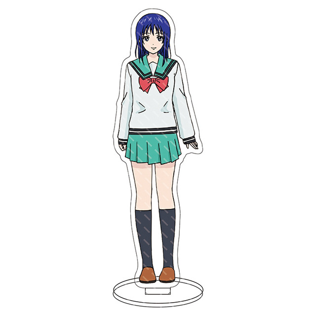 Breloczek z rysunkiem Anime Saiki Kusuo z anime 'Katastrofalne życie Saiki Kusuo', dwustronny akrylowy prop z wisiorkiem, idealny do Cosplayu - Wianko - 4