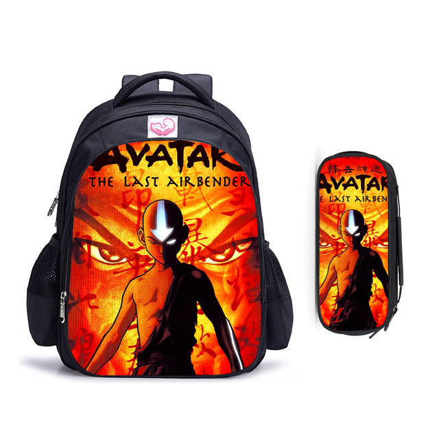 Plecak dla dzieci i nastolatków Avatar ostatni Airbender 16 cali - Wianko - 14
