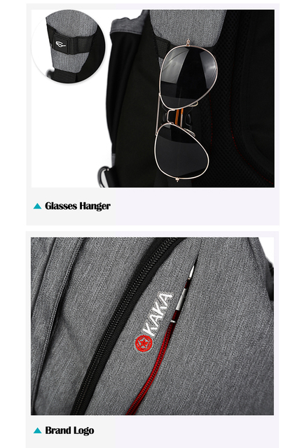 Męska torebka na ramię z zabezpieczeniem przeciw kradzieży, dużej pojemności, do 10.5 cala, z ładowaniem USB. Idealna na telefon, iPada i krótkie wycieczki - Wianko - 10