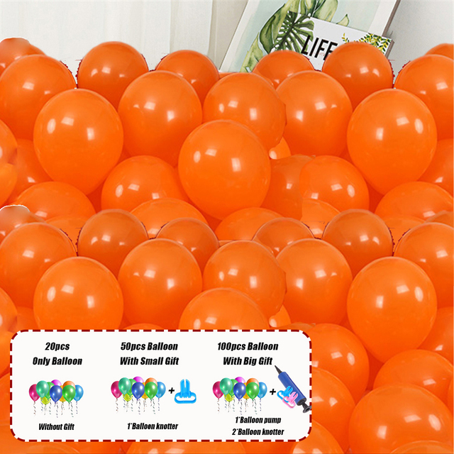 100 sztuk lateksowych balonów o średnicy 10 cali w perłowym wykończeniu, w zestawie z pompką do helem - idealne na wesele, urodziny i prezenty dla dzieci - Wianko - 12