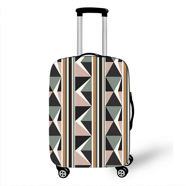 Rozciągliwy pokrowiec na bagaż garnitur Plaid Stripes 18-32 Cal - modne akcesoria podróżne, ochrona dla walizki - Wianko - 8