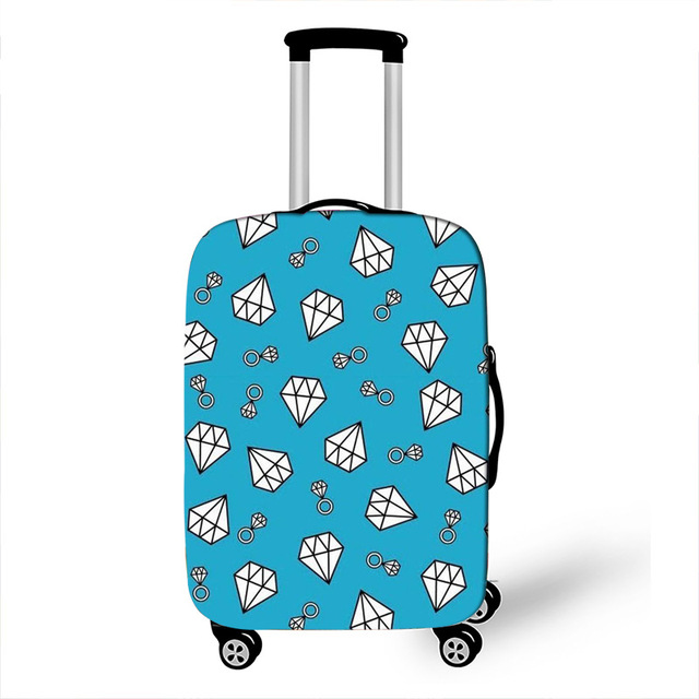 Rozciągliwy pokrowiec na bagaż garnitur Plaid Stripes 18-32 Cal - modne akcesoria podróżne, ochrona dla walizki - Wianko - 14