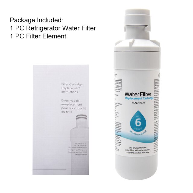 3 wkłady filtrów wody LT1000p do dzbanów zewnętrzna łatwa instalacja biały Remover plastikowe czyszczenie Kenmore9980 - Wianko - 15
