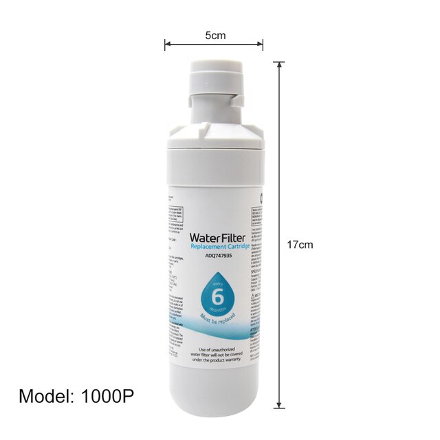 3 wkłady filtrów wody LT1000p do dzbanów zewnętrzna łatwa instalacja biały Remover plastikowe czyszczenie Kenmore9980 - Wianko - 10