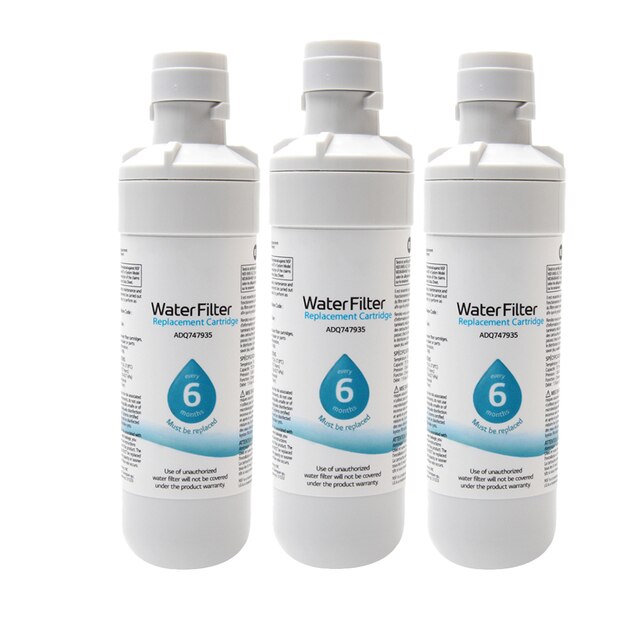 3 wkłady filtrów wody LT1000p do dzbanów zewnętrzna łatwa instalacja biały Remover plastikowe czyszczenie Kenmore9980 - Wianko - 5