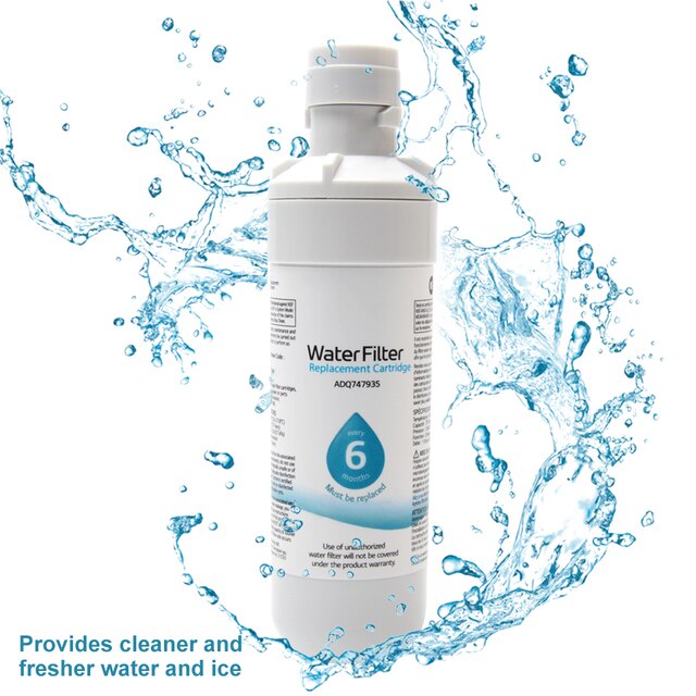 3 wkłady filtrów wody LT1000p do dzbanów zewnętrzna łatwa instalacja biały Remover plastikowe czyszczenie Kenmore9980 - Wianko - 8